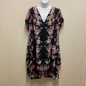 City Chic Floral Dress Size 24